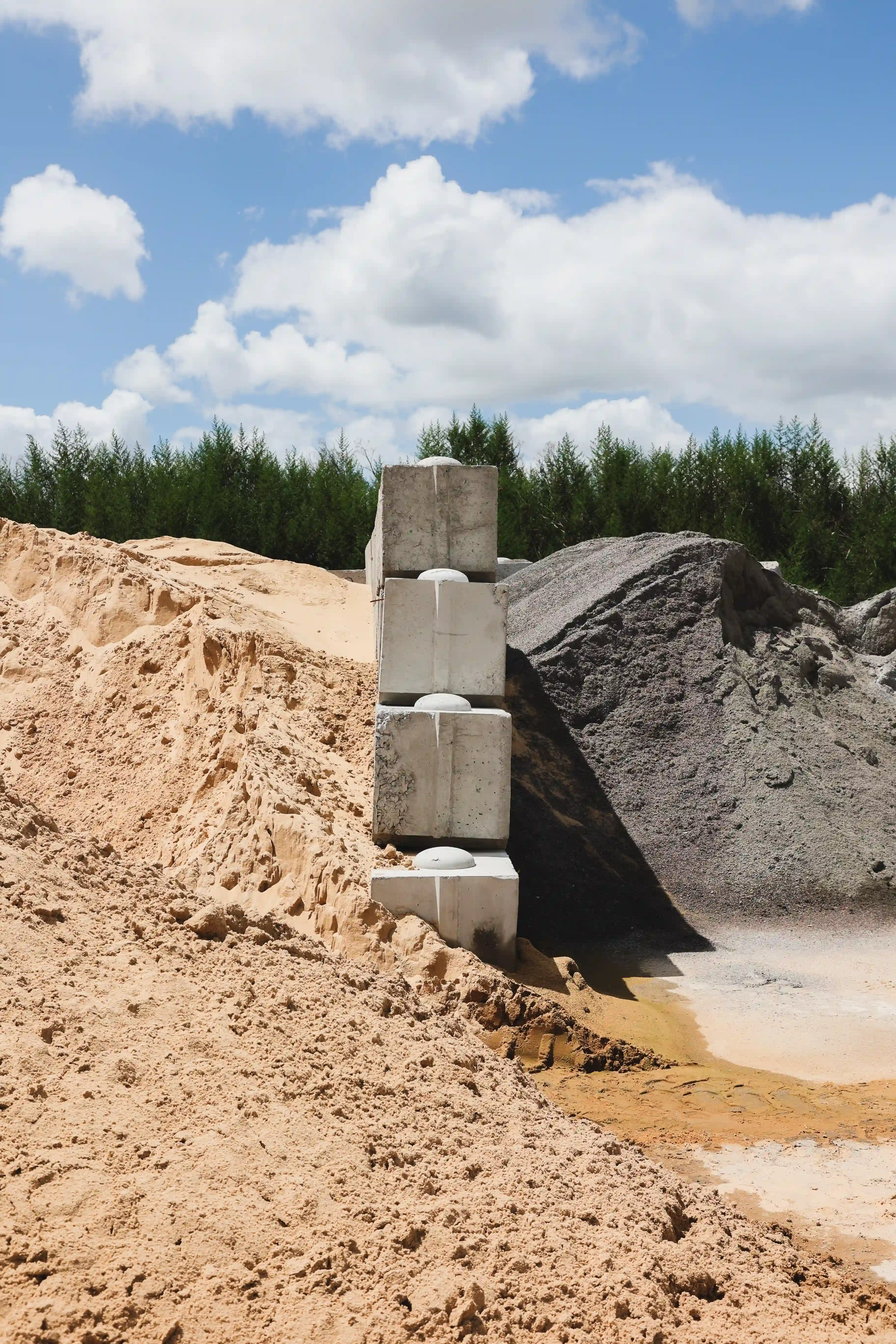 Imagenes de material de preparación de Hormigón
